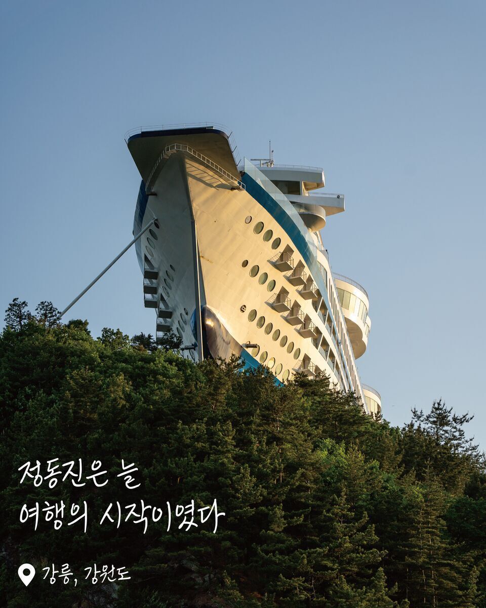 정동진항 여행 사진